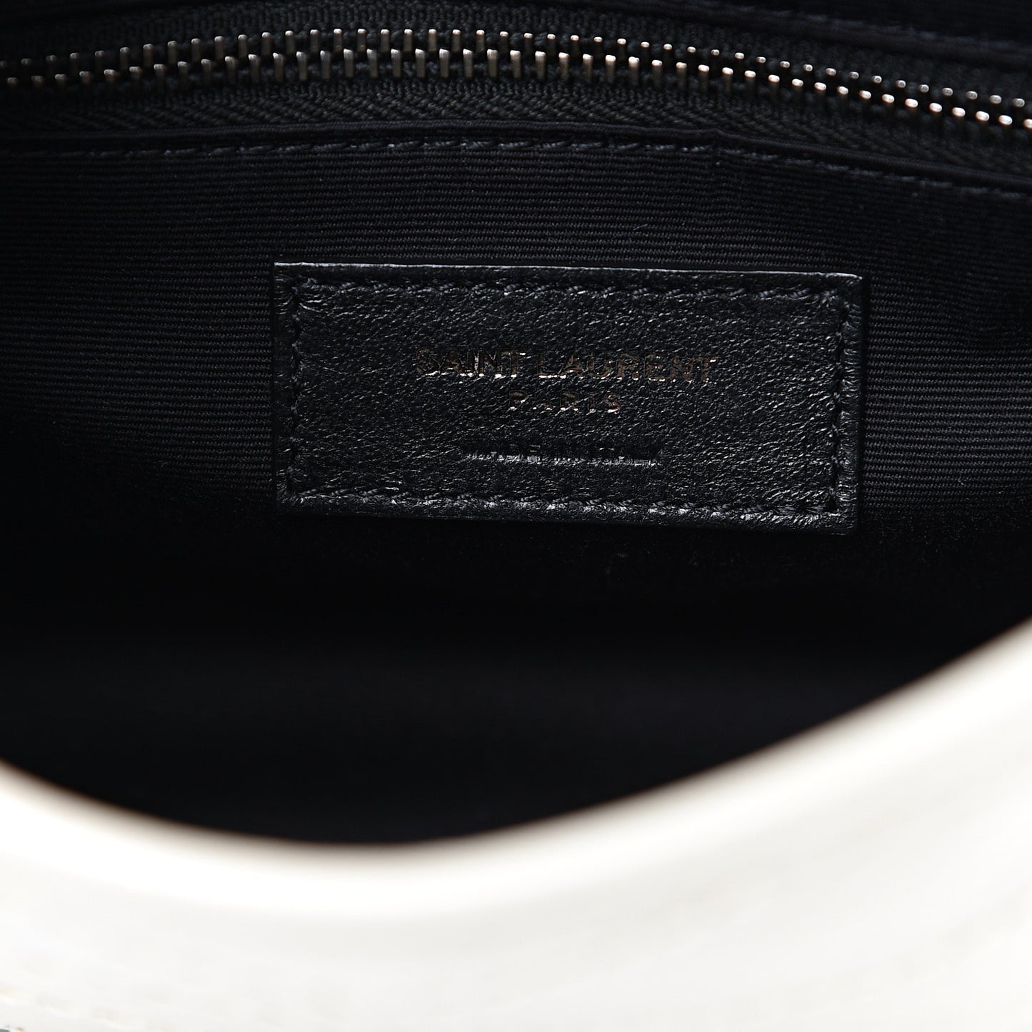 Crinkled Calfskin Matelasse Monogram Niki Chain Wallet Crema Soft