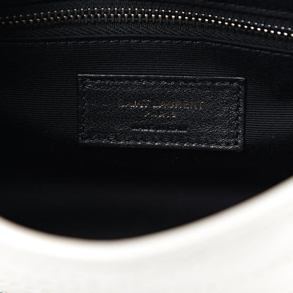 Saint Laurent Crinkled Calfskin Matelasse Monogram Niki Chain Wallet Crema Soft 5 of 10