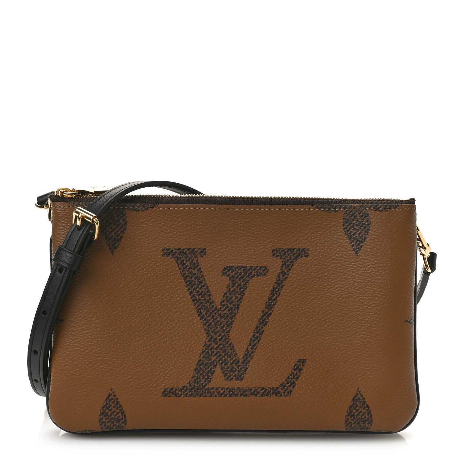 Louis Vuitton Reverse Monogram Giant Double Zip Pochette 1 of 9