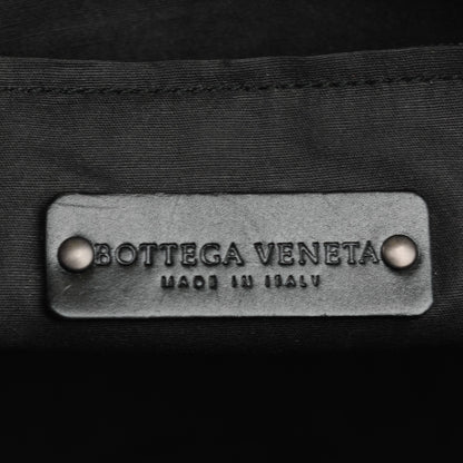 Bottega Veneta Rubberized Canvas Marco Polo Tote Dark Navy 6 of 8