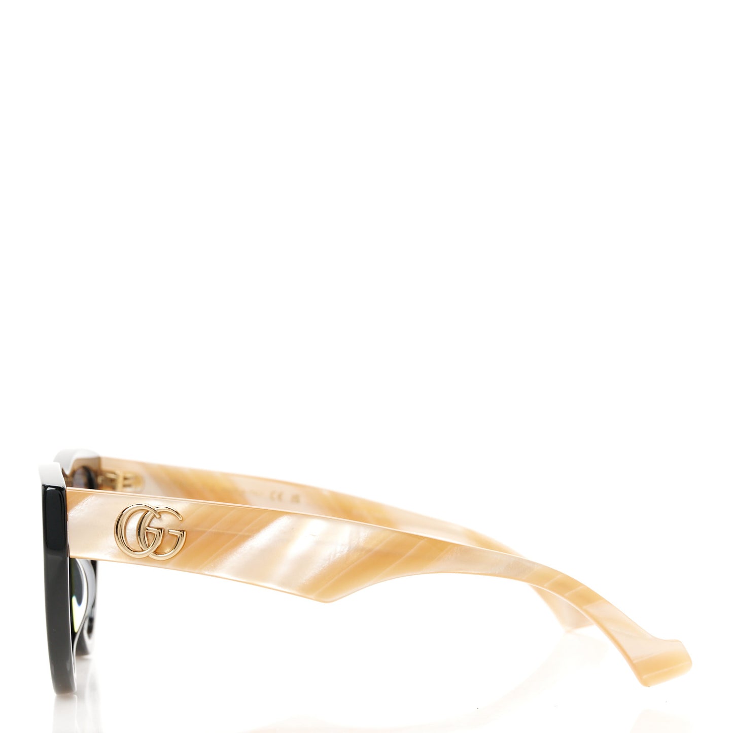 Acetate Cat Eye GG1333S Sunglasses Black