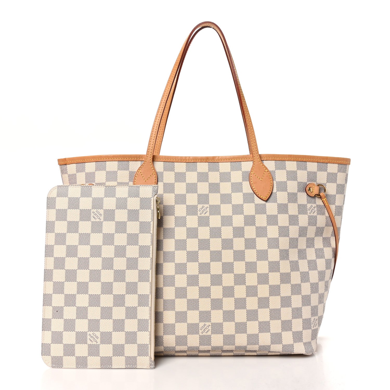 Louis Vuitton Damier Azur Neo Neverfull MM 3 of 11