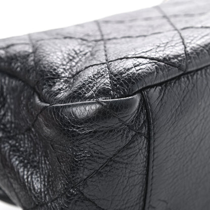 Chanel Glazed Calfskin Stitched On The Road Flap Black 12 of 16