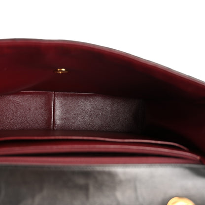 Chanel Lambskin Quilted Jumbo Single Flap Black 5 of 16