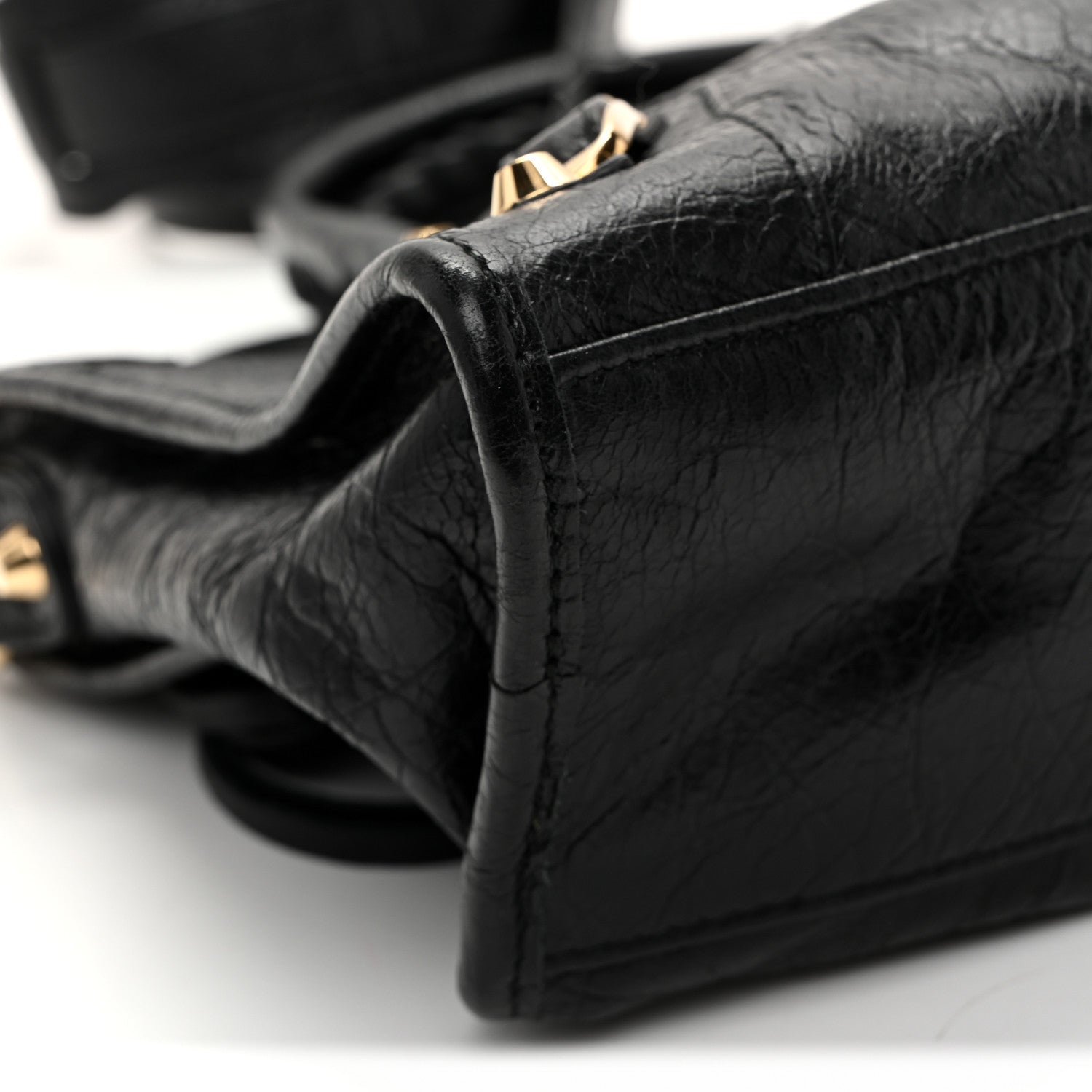 Balenciaga Agneau Classic Gold Hardware S City Black 9 of 10