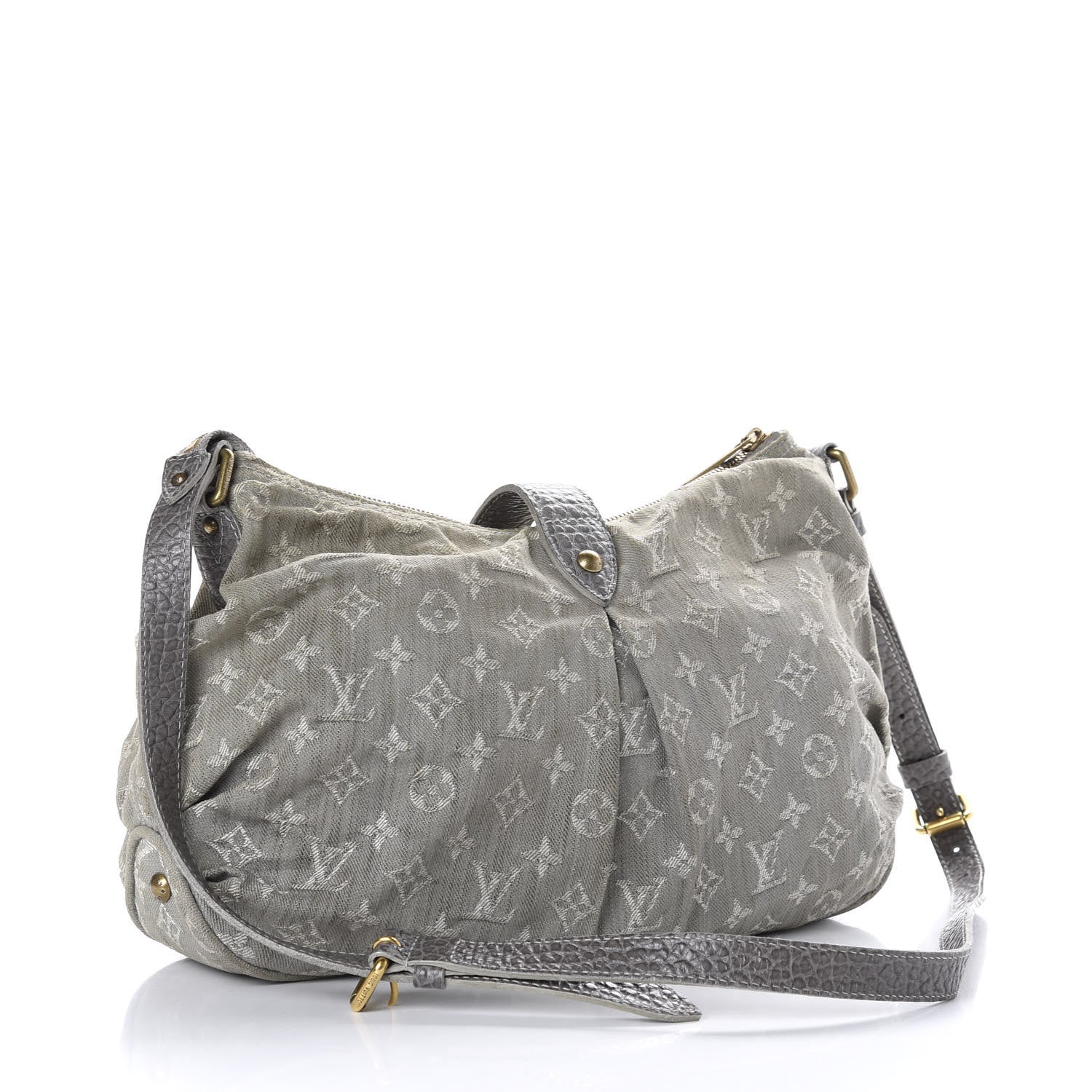 Louis Vuitton Monogram Denim Slightly Grey 3 of 12