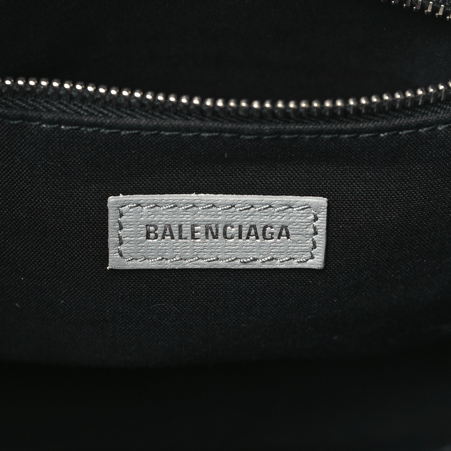 Balenciaga Calfskin Logo XXS Shopping Tote Gris Fossile 6 of 11