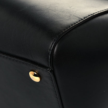 Versace Calfskin Signature Satchel Black 11 of 16