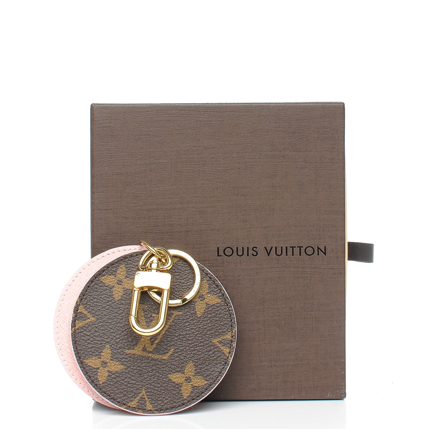 Louis Vuitton Monogram LV Mirror Key Holder Rose Ballerine 5 of 5