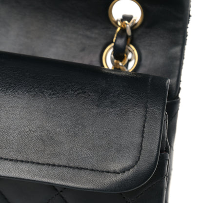 Chanel Lambskin Quilted Small Double Flap Black 14 of 19