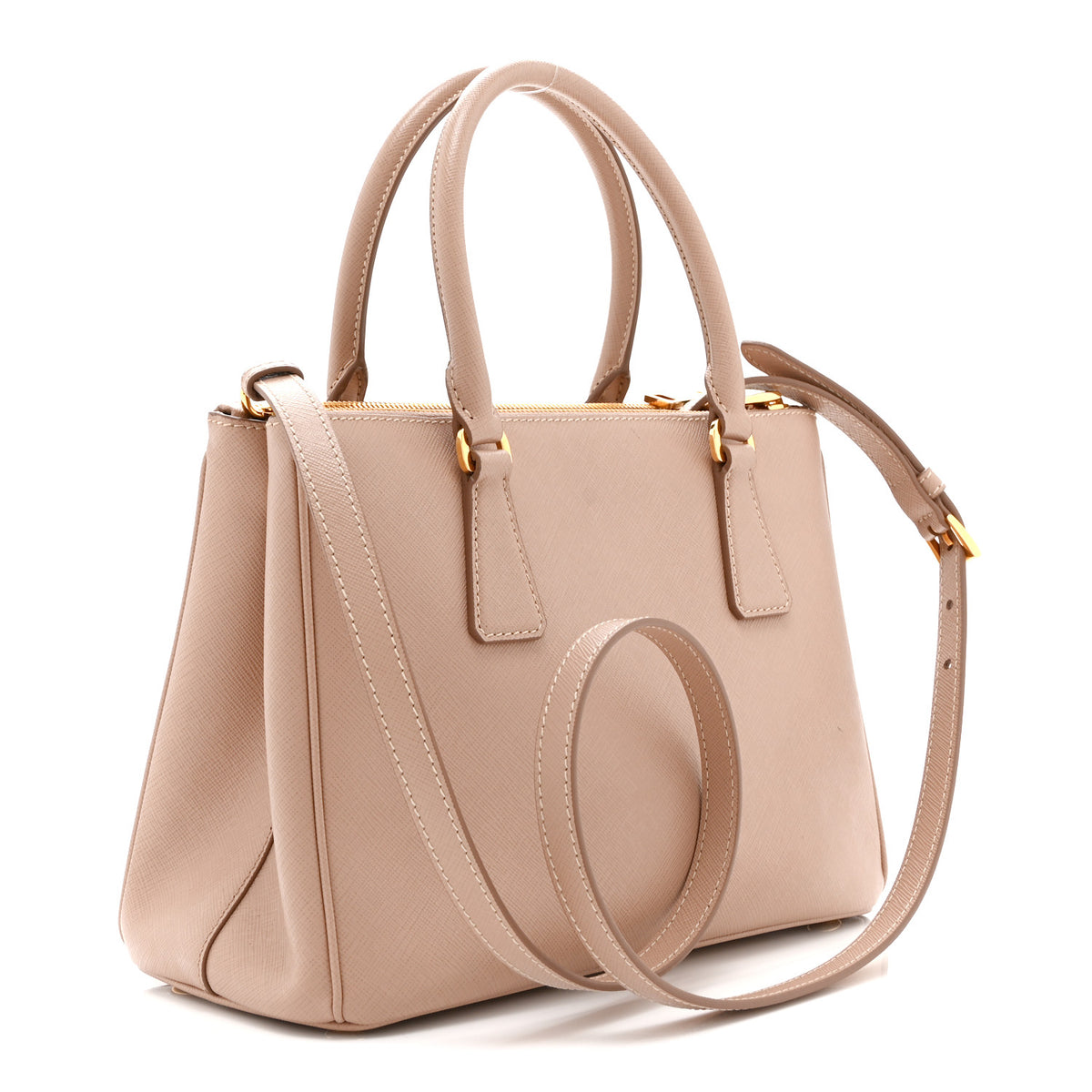 Prada Saffiano Lux Small Galleria Double Zip Tote Cipria 3 of 13