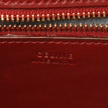 Celine Palmelato Calfskin Mini Tie Knot Tote Red 8 of 11