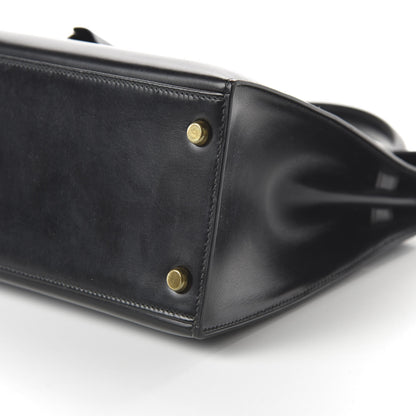 Hermes Box Kelly Sellier 28 Black 8 of 11