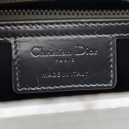 Christian Dior Metallic Patent Micro-Cannage Medium Lady Dior Silver 8 of 8