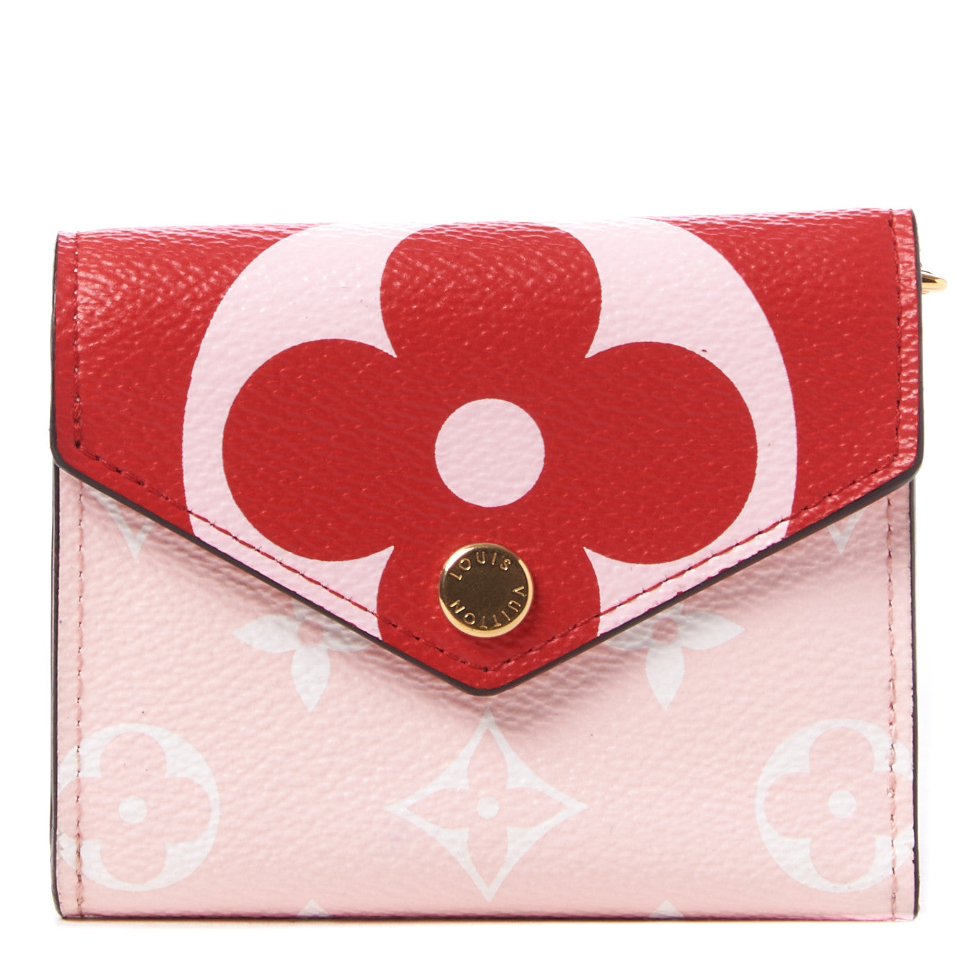 Monogram Giant Zoe Wallet Rouge Rose