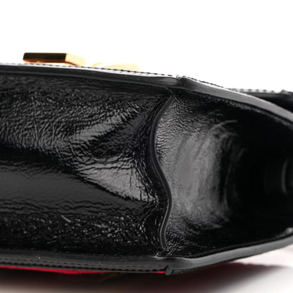 Gucci Velvet GG Monogram Mini Sylvie Top Handle Bag Red Cipria Black 9 of 10