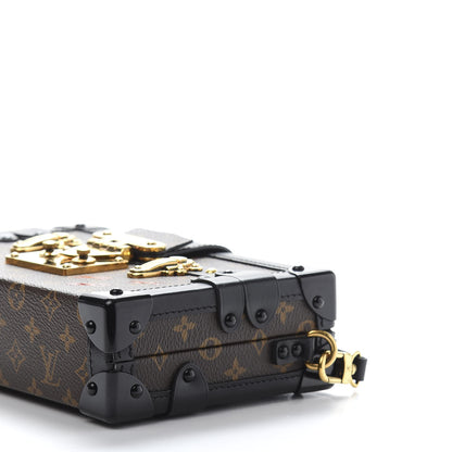 Louis Vuitton Monogram Petite Malle Black 10 of 13
