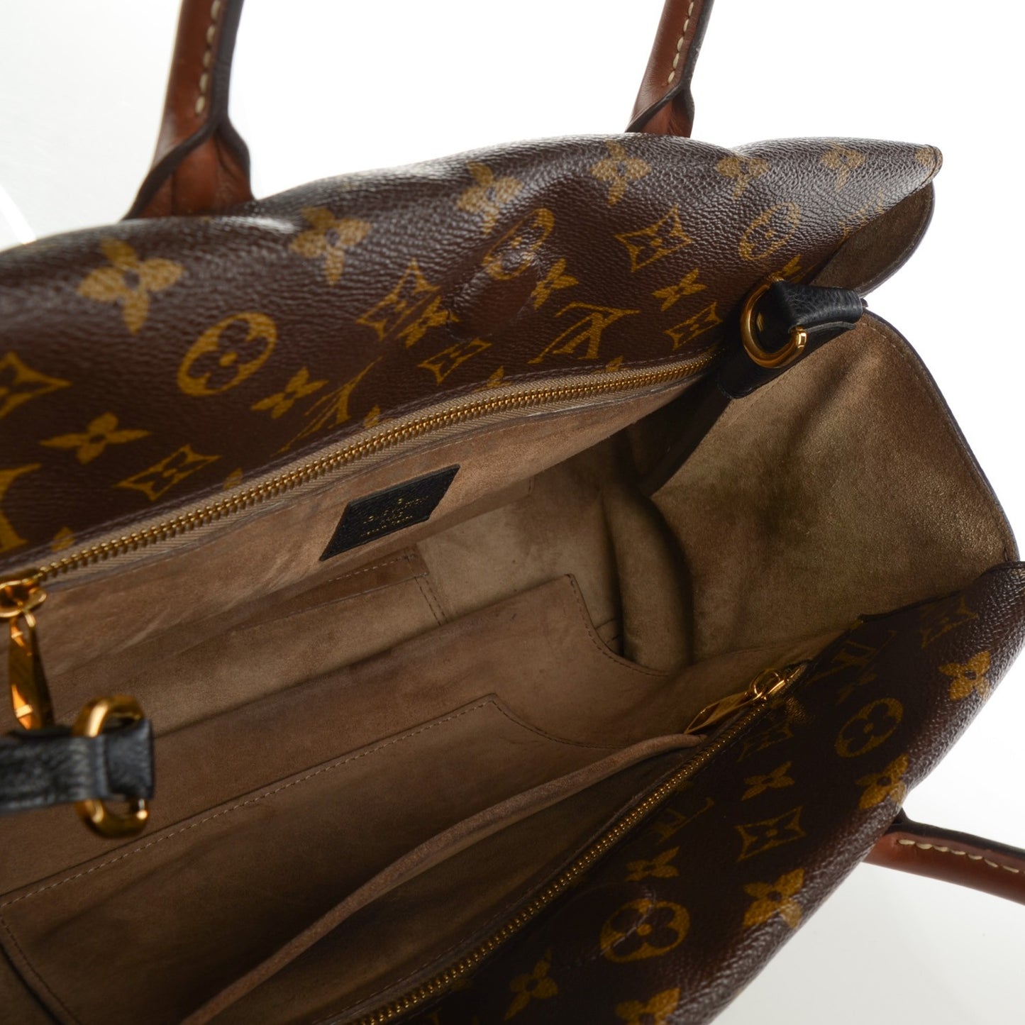 Monogram Tote W PM Black