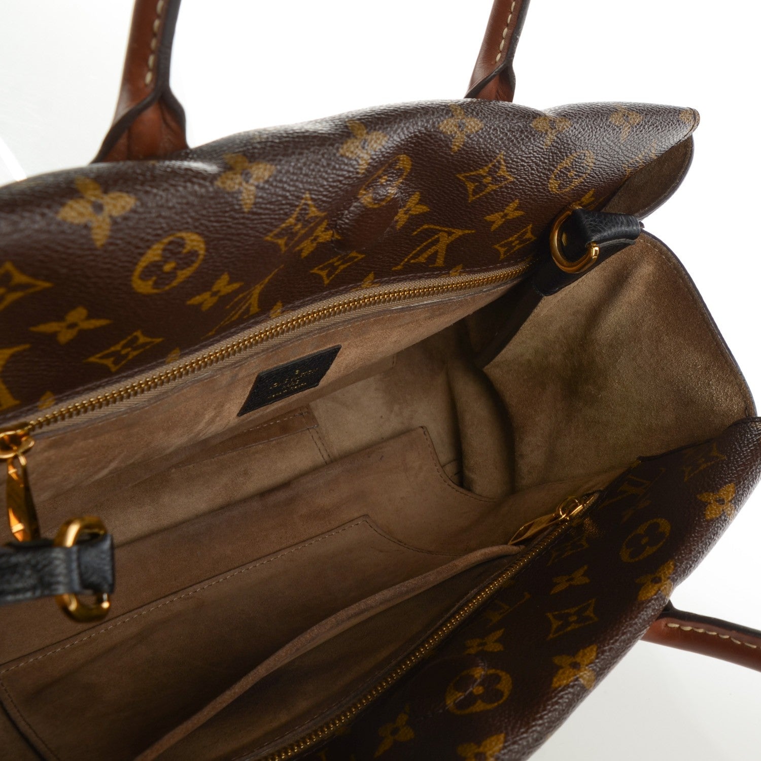 Louis Vuitton Monogram Tote W PM Black 5 of 8