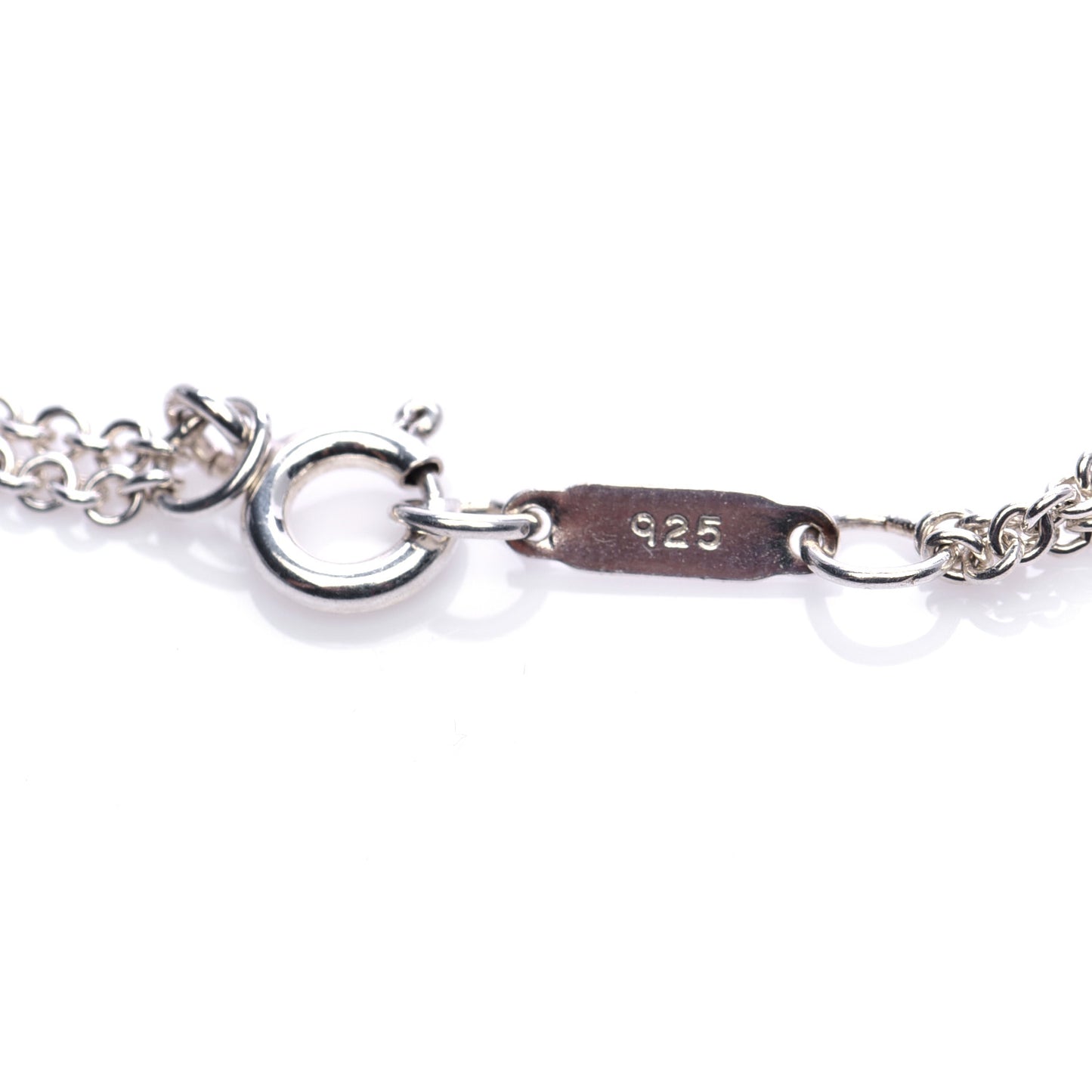 Sterling Silver Figure 8 Pendant Necklace