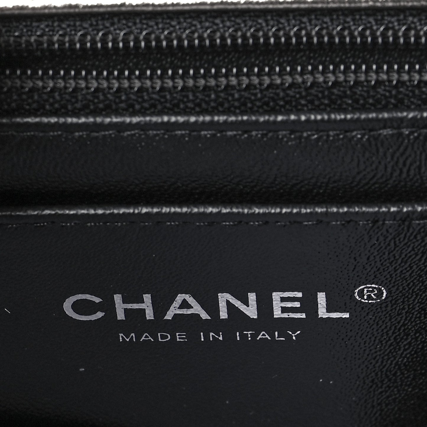 Metallic Lambskin Quilted Mini Square Flap Gold Black