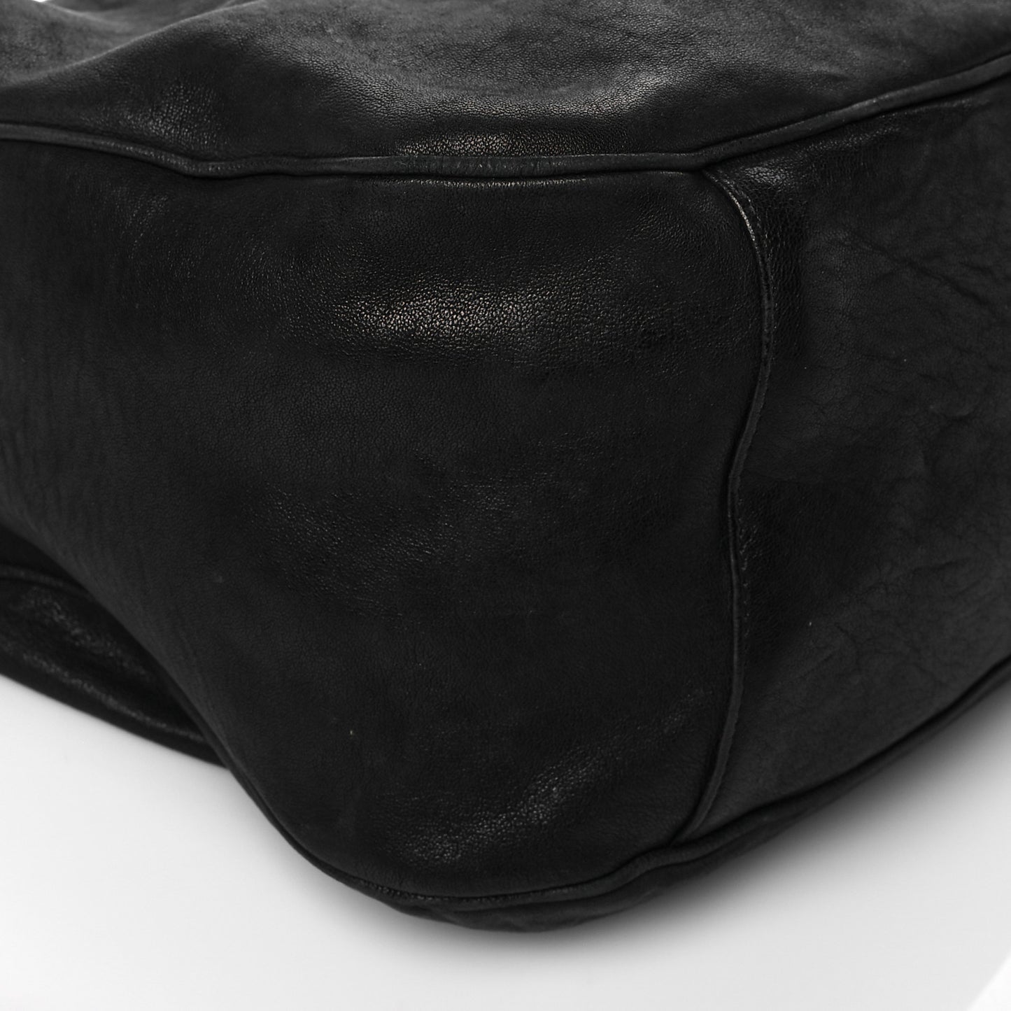 Stingray Embossed Large Roady Hobo Black