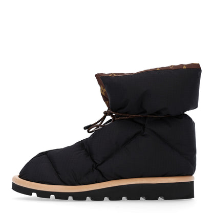 Louis Vuitton Nylon Monogram Pillow Comfort Ankle Boot 37 Black 1 of 10