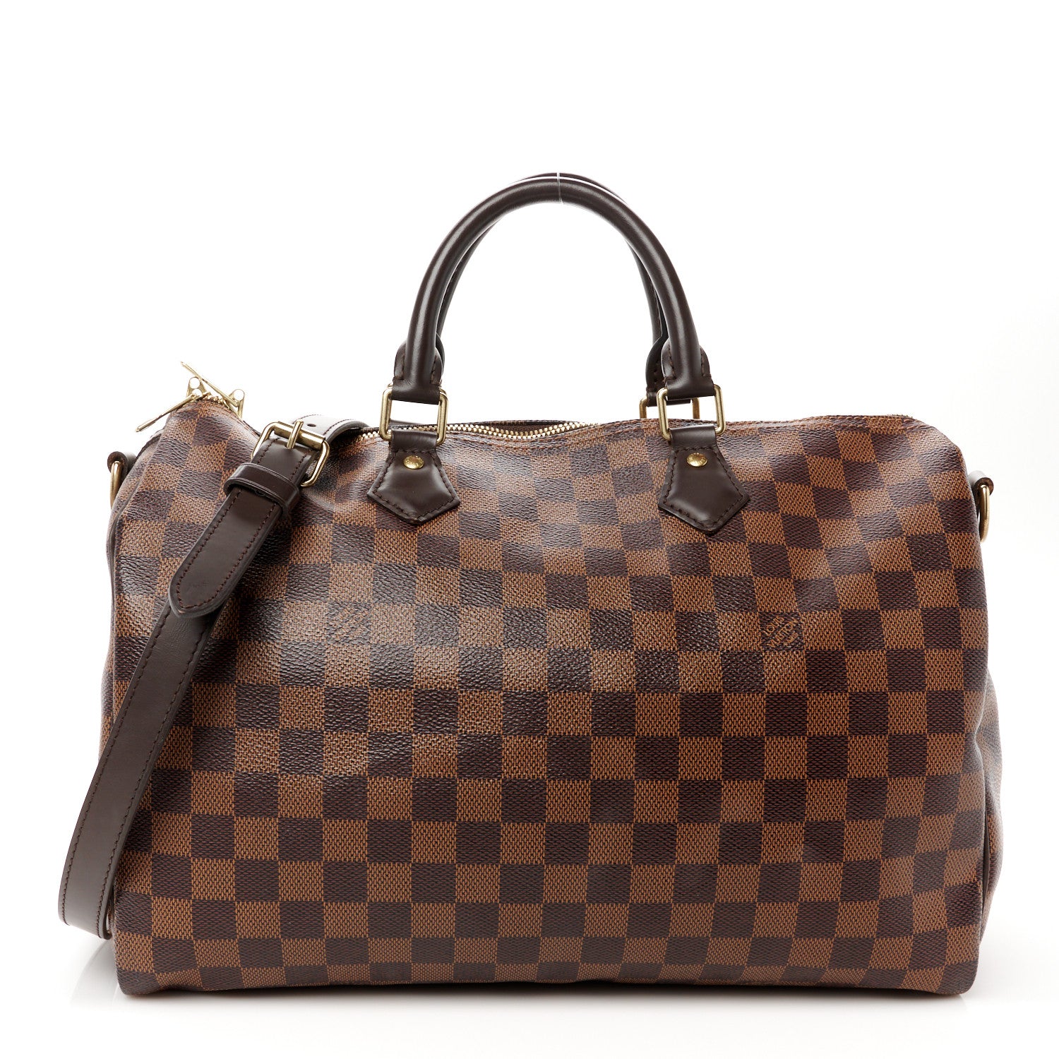 Louis Vuitton Damier Ebene Speedy Bandouliere 35 1 of 15