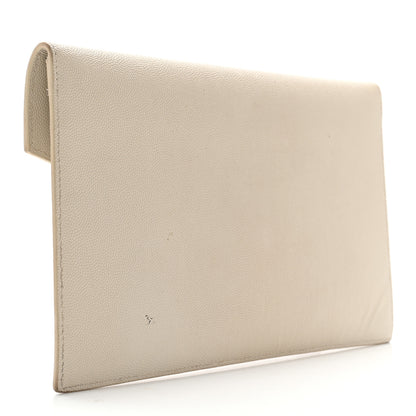 Saint Laurent Grain De Poudre Uptown Pouch Crema Soft 3 of 12