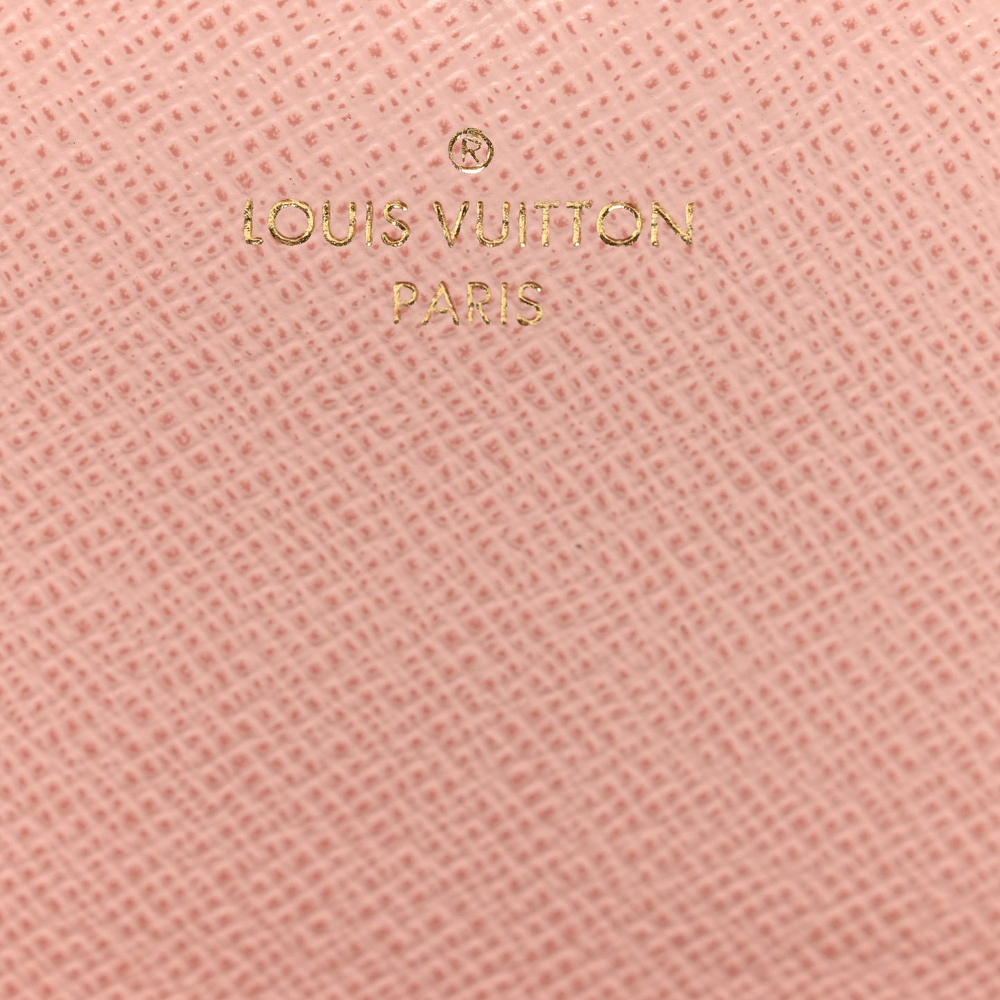 Damier Ebene Sarah Wallet NM Rose Ballerine