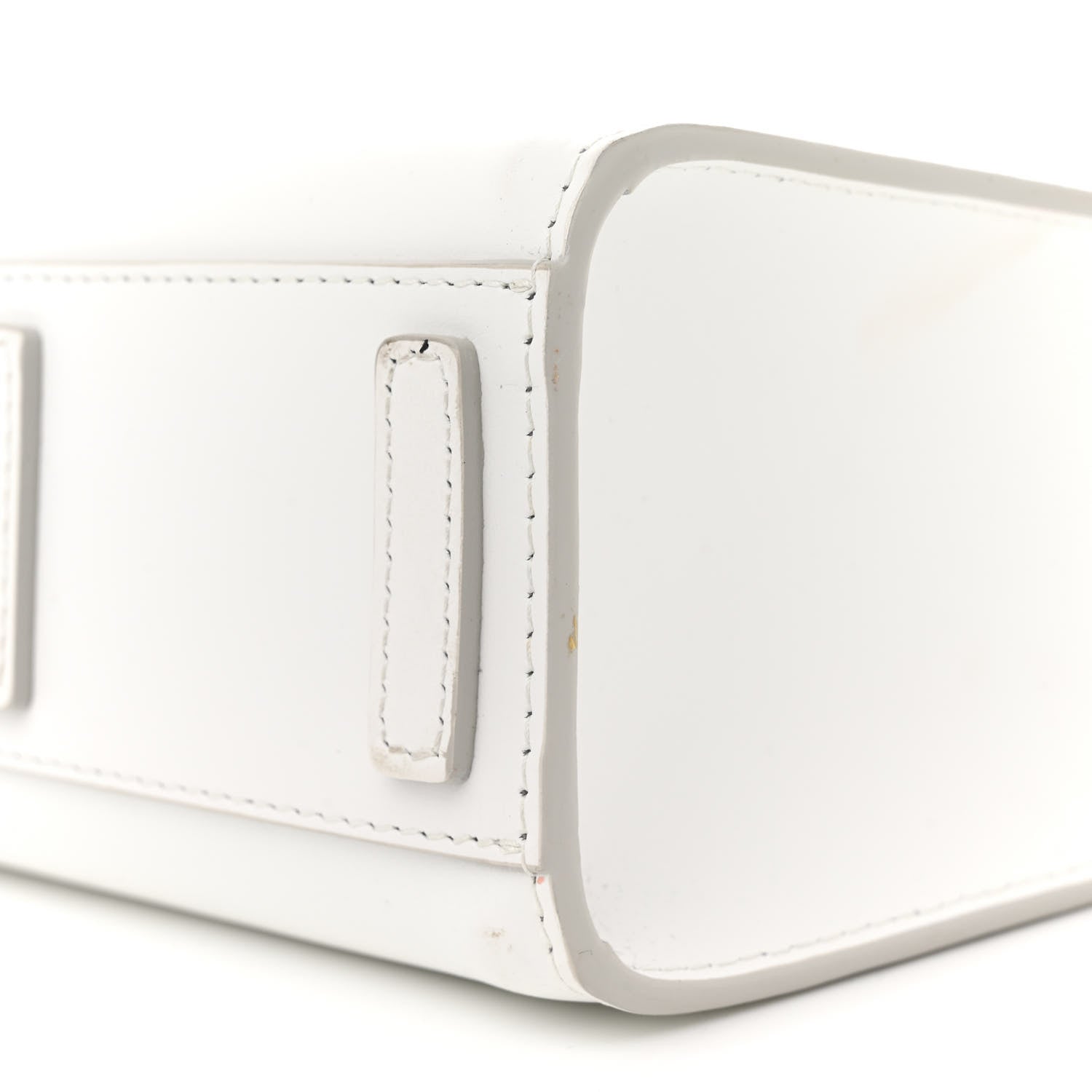 Dolce & Gabbana Vitello Mini DG Logo Shoppting Tote Optic White 9 of 13