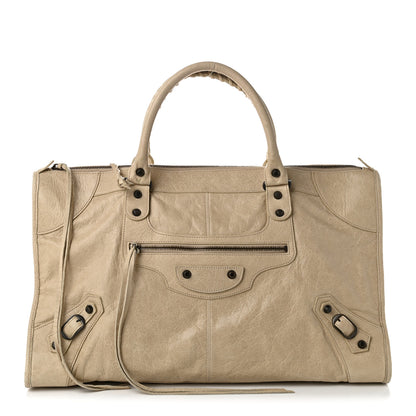 Balenciaga Agneau Classic Hardware Work Praline 1 of 10