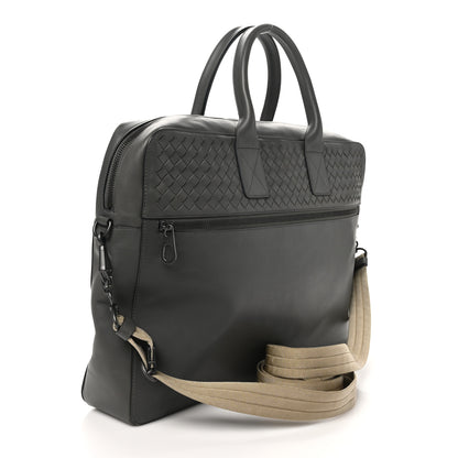 Bottega Veneta Nappa Intrecciato Briefcase New Steel 3 of 10