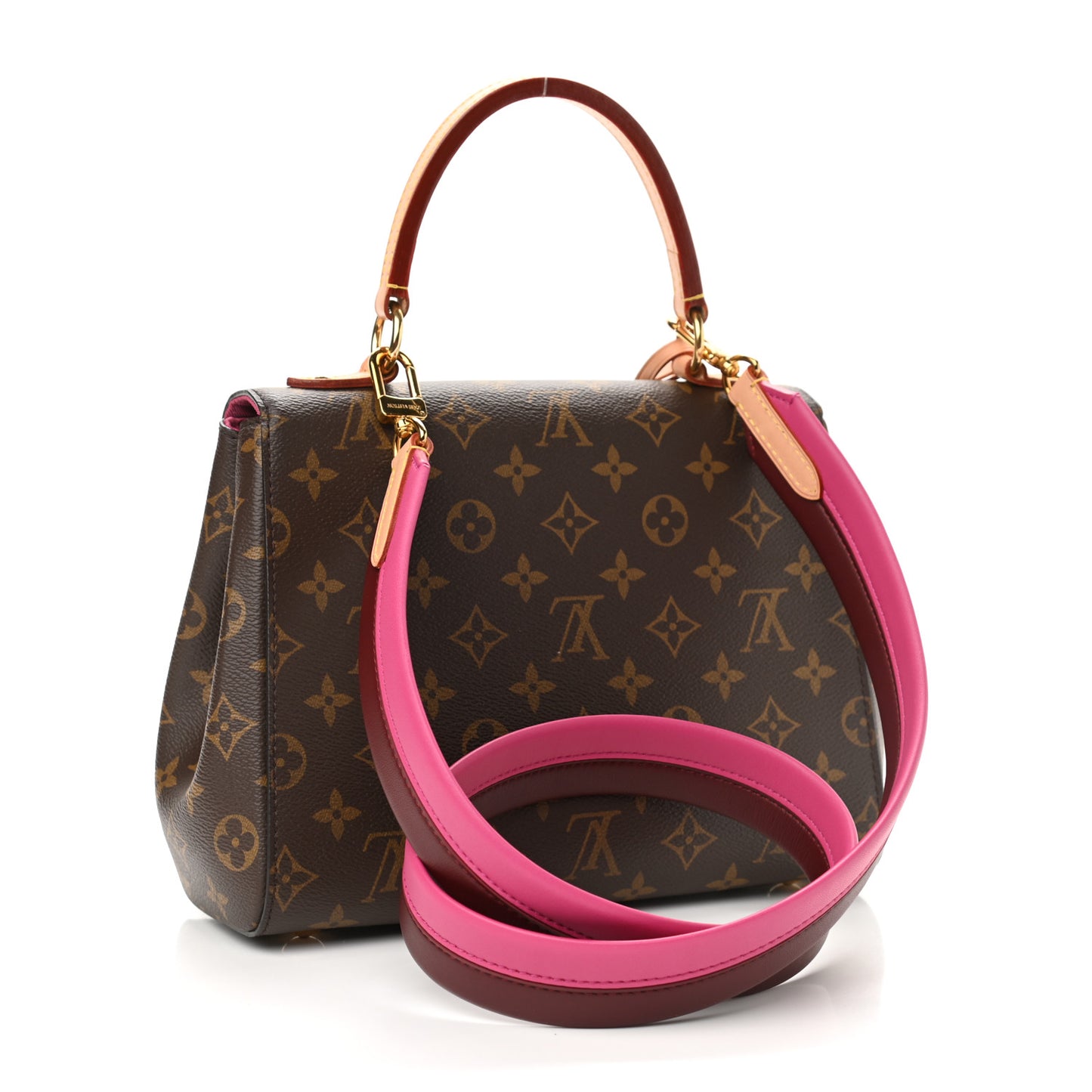 Monogram Cluny BB Bordeaux Fuchsia