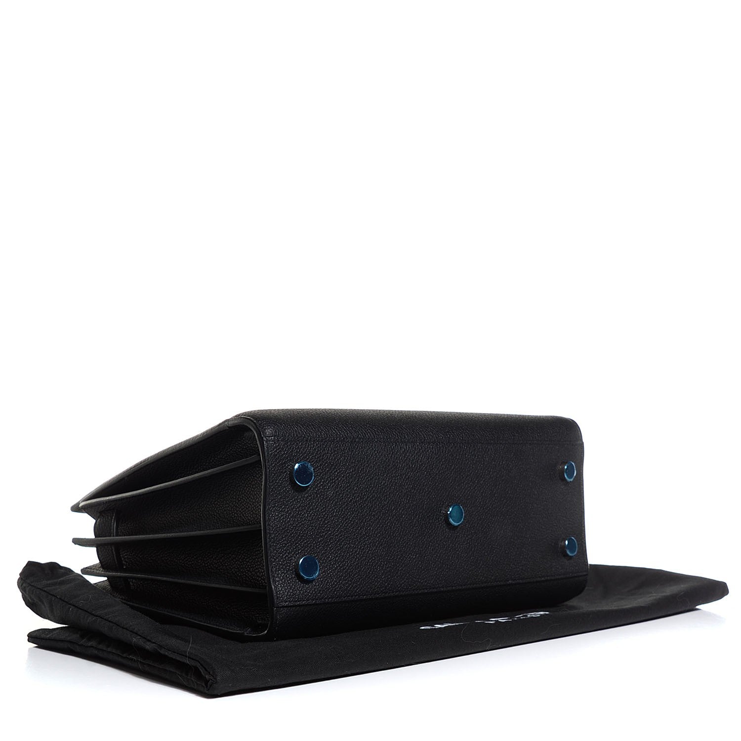 Saint Laurent Grained Calfskin Baby Sac De Jour Black 4 of 7