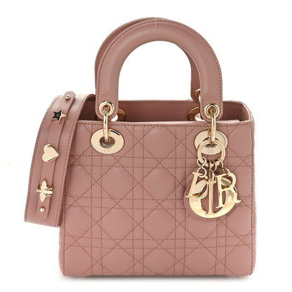 Christian Dior Lambskin Cannage Small My ABCDior Lady Dior Fard 1 of 8