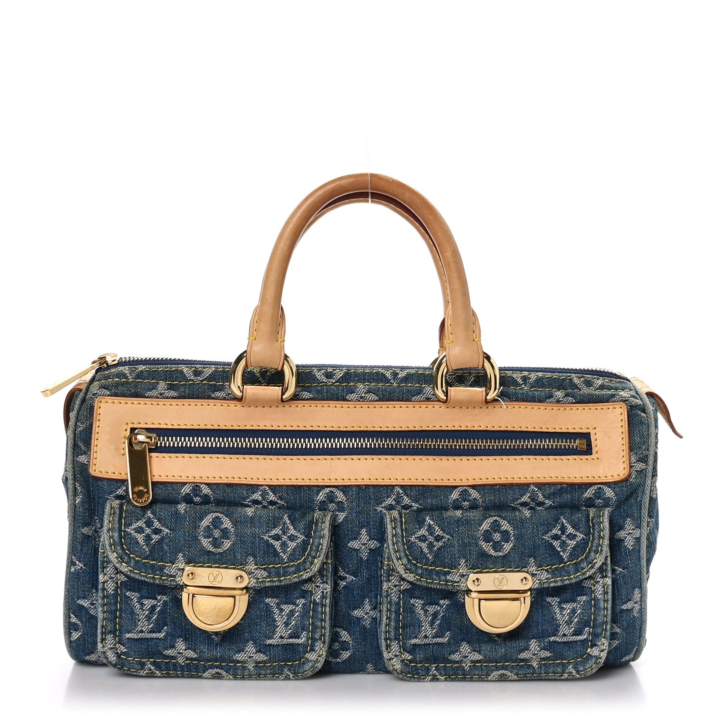 Monogram Denim Neo Speedy Blue