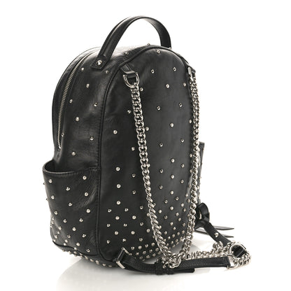 Alexander McQueen Calfskin Studded Small Backpack Black 2 of 10