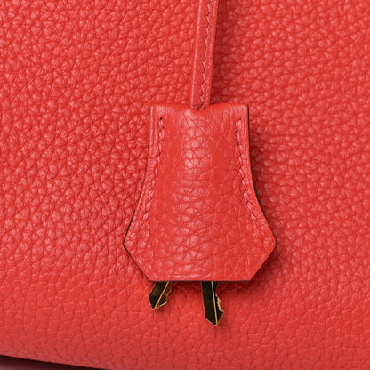 Hermes Togo Birkin 35 Rouge Pivoine 22 of 35