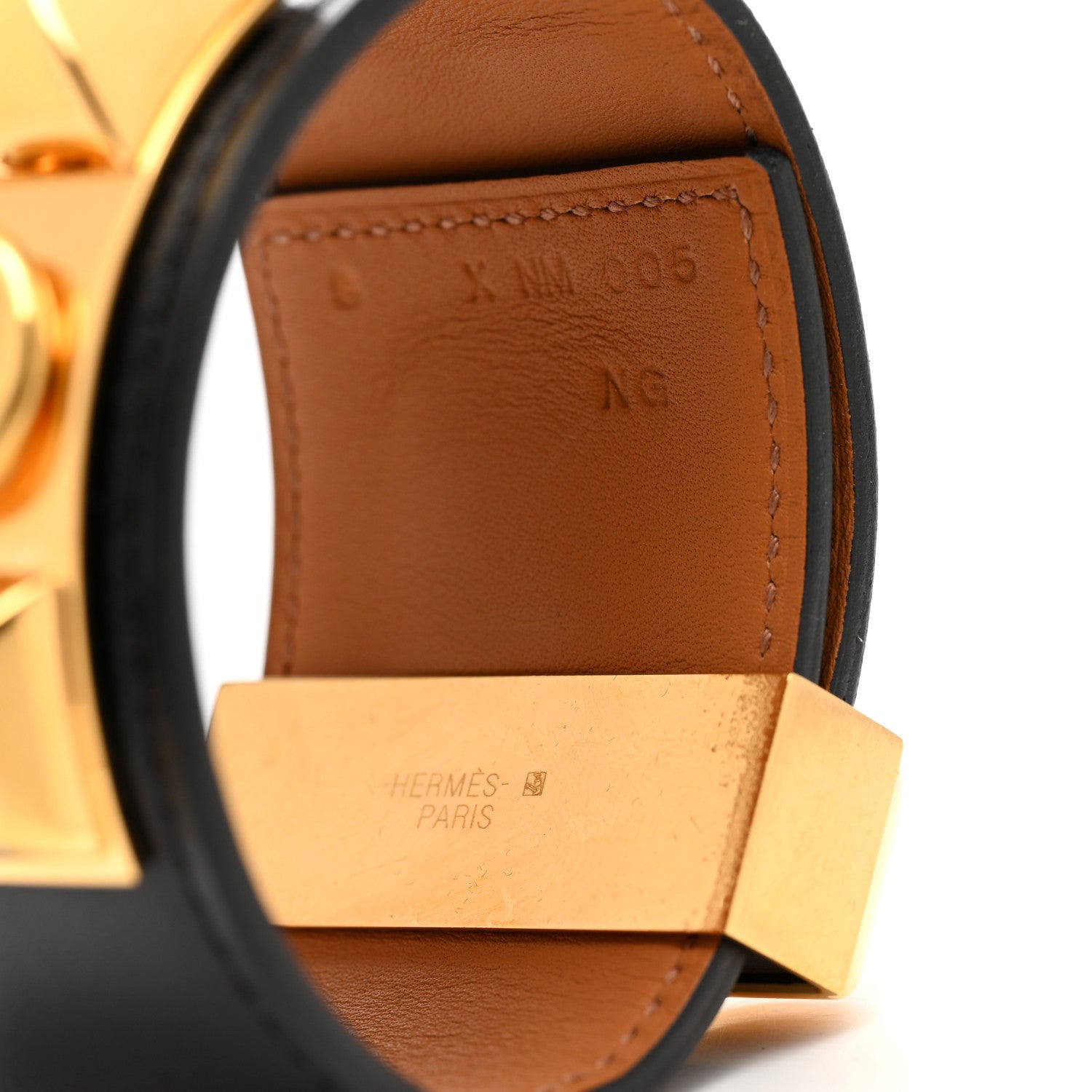 Hermes Box Collier de Chien CDC Bracelet S Black 4 of 5