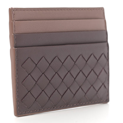 Bottega Veneta Nappa Intrecciato Card Holder Brown 3 of 7