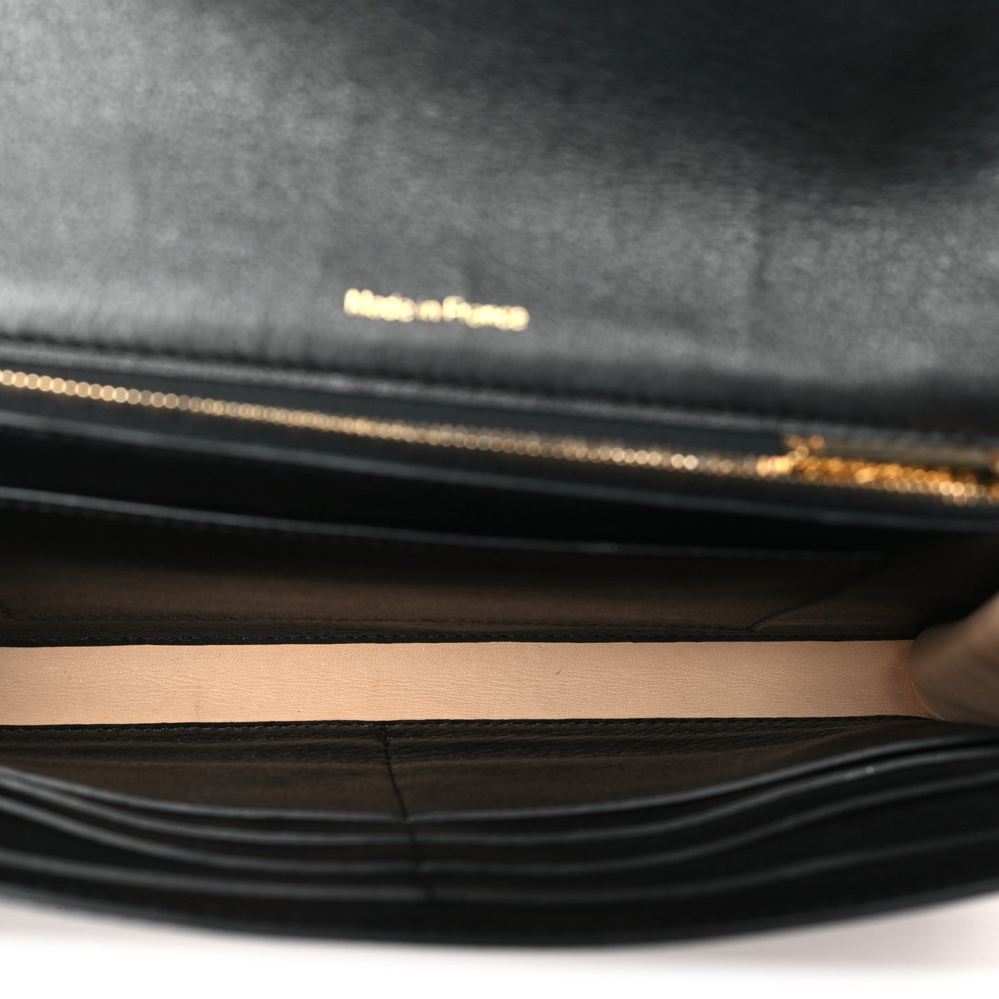 Calfskin Tempete Pochette Black