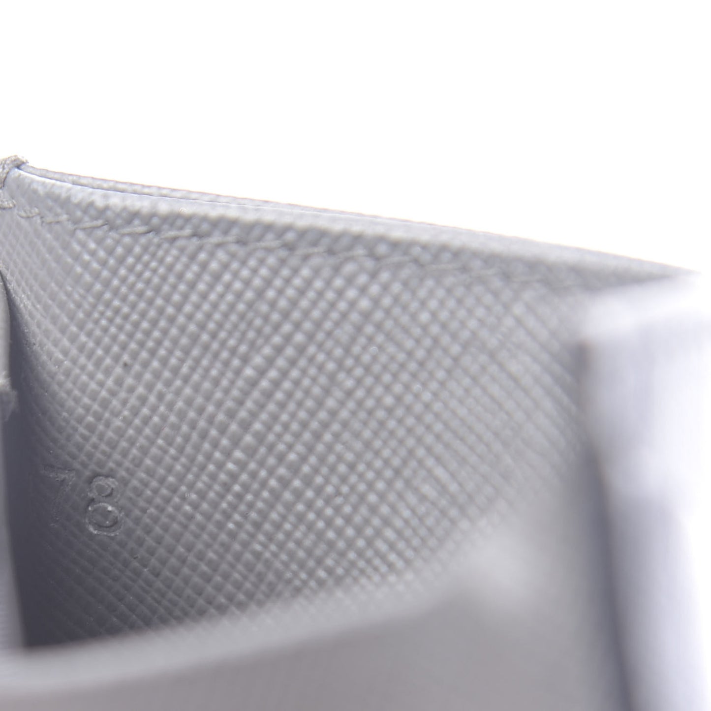 Saffiano Card Holder Marmo