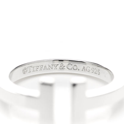 Tiffany Sterling Silver T Square Ring 52 6 4 of 4
