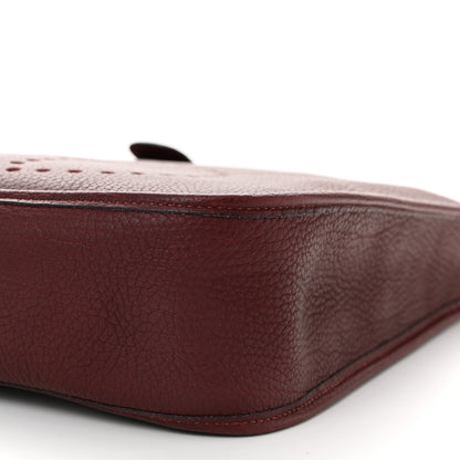 Hermes Togo Evelyne GM Rouge H 10 of 10