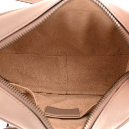 Gucci Calfskin Matelasse Mini GG Marmont Chain Shoulder Bag Porcelain Rose 5 of 12