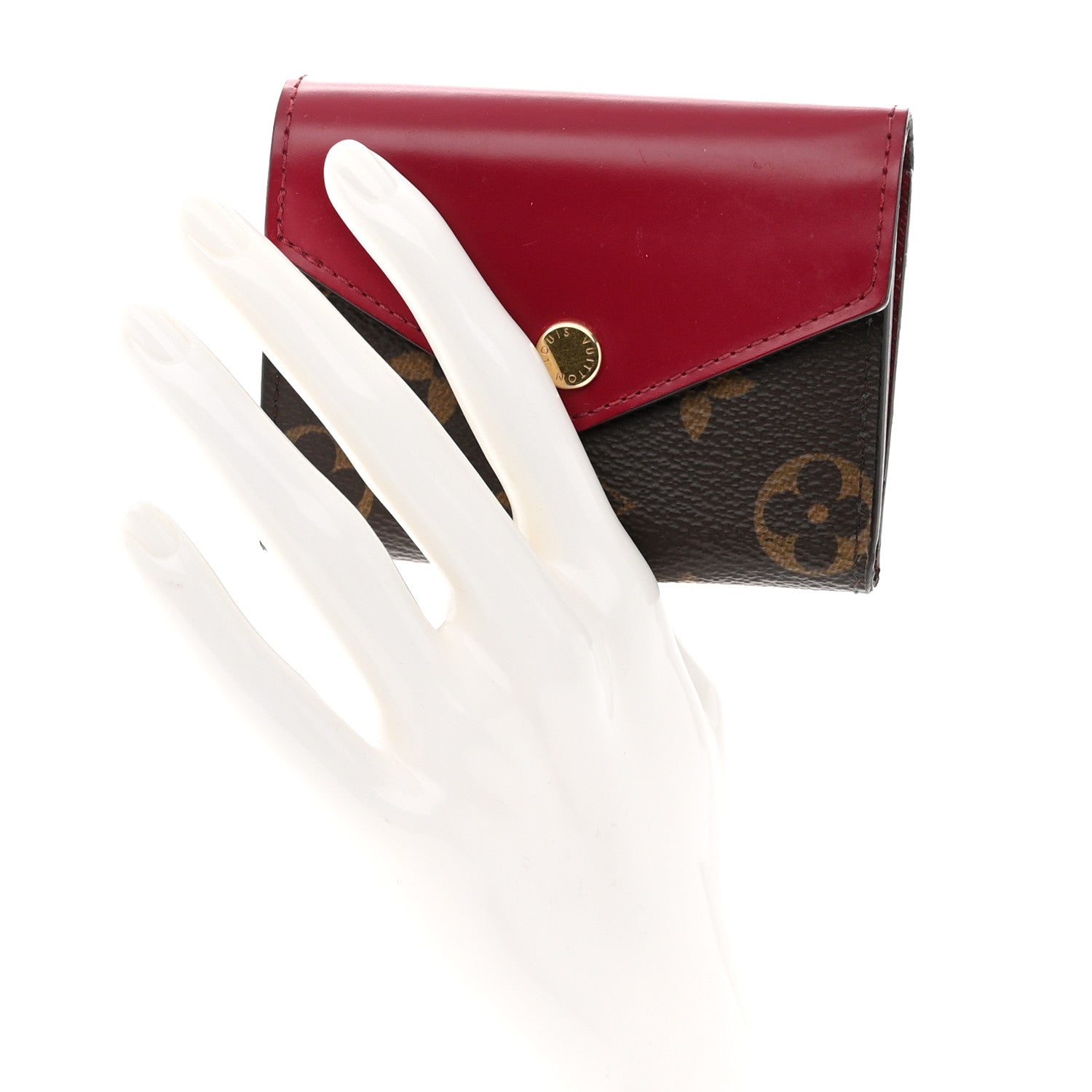 Louis Vuitton Monogram Zoe Wallet Fuchsia 2 of 8