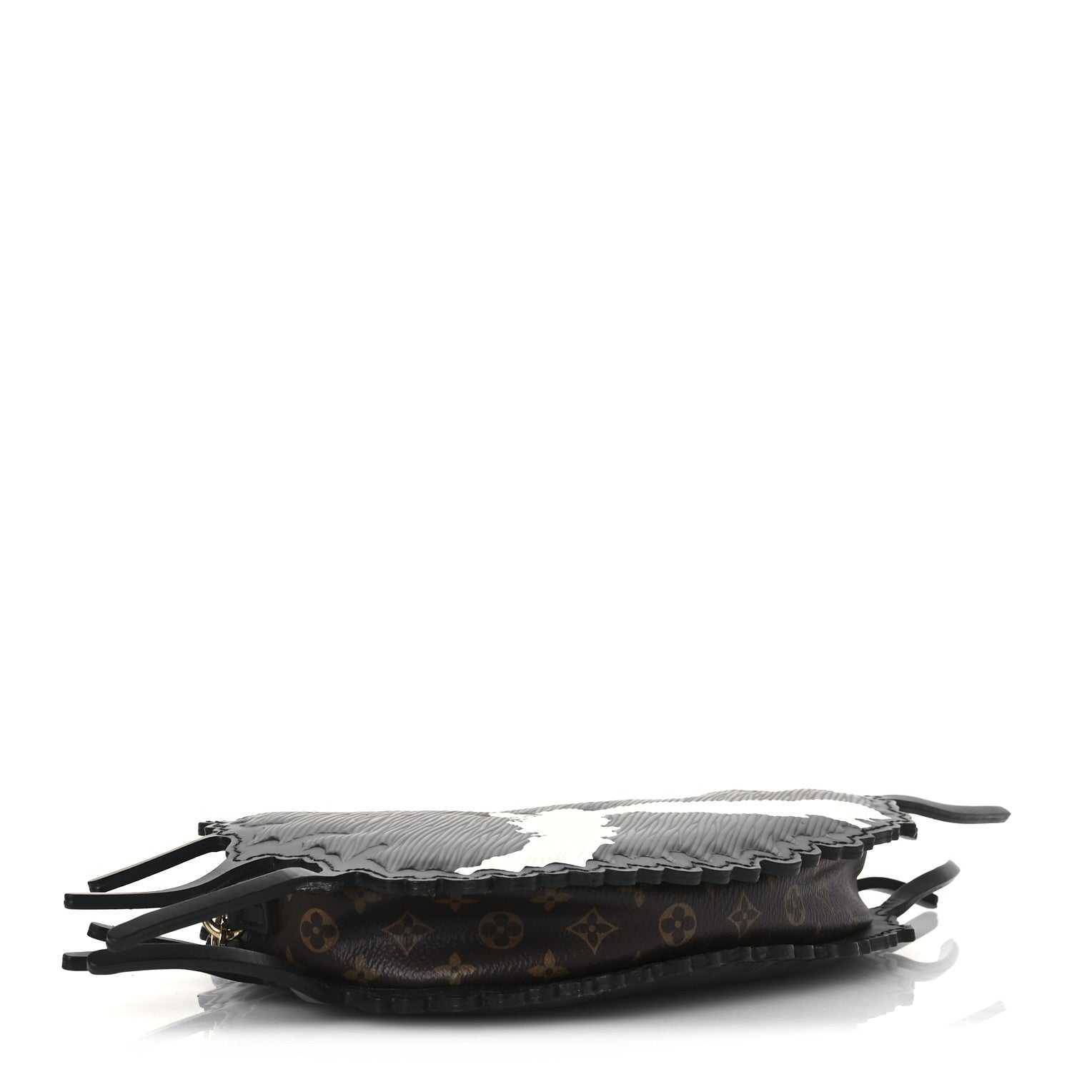 Louis Vuitton Epi Grace Coddington Catogram Chain Pochette Black 4 of 12