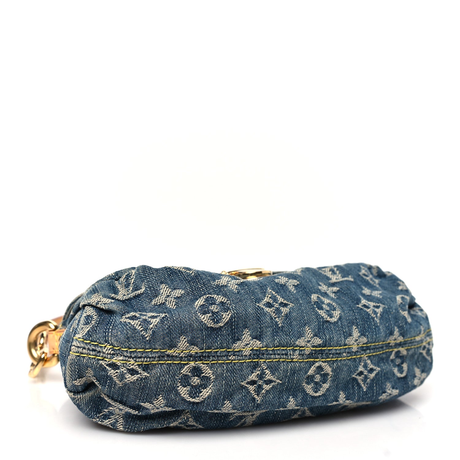 Louis Vuitton Monogram Denim Mini Pleaty Blue 4 of 9
