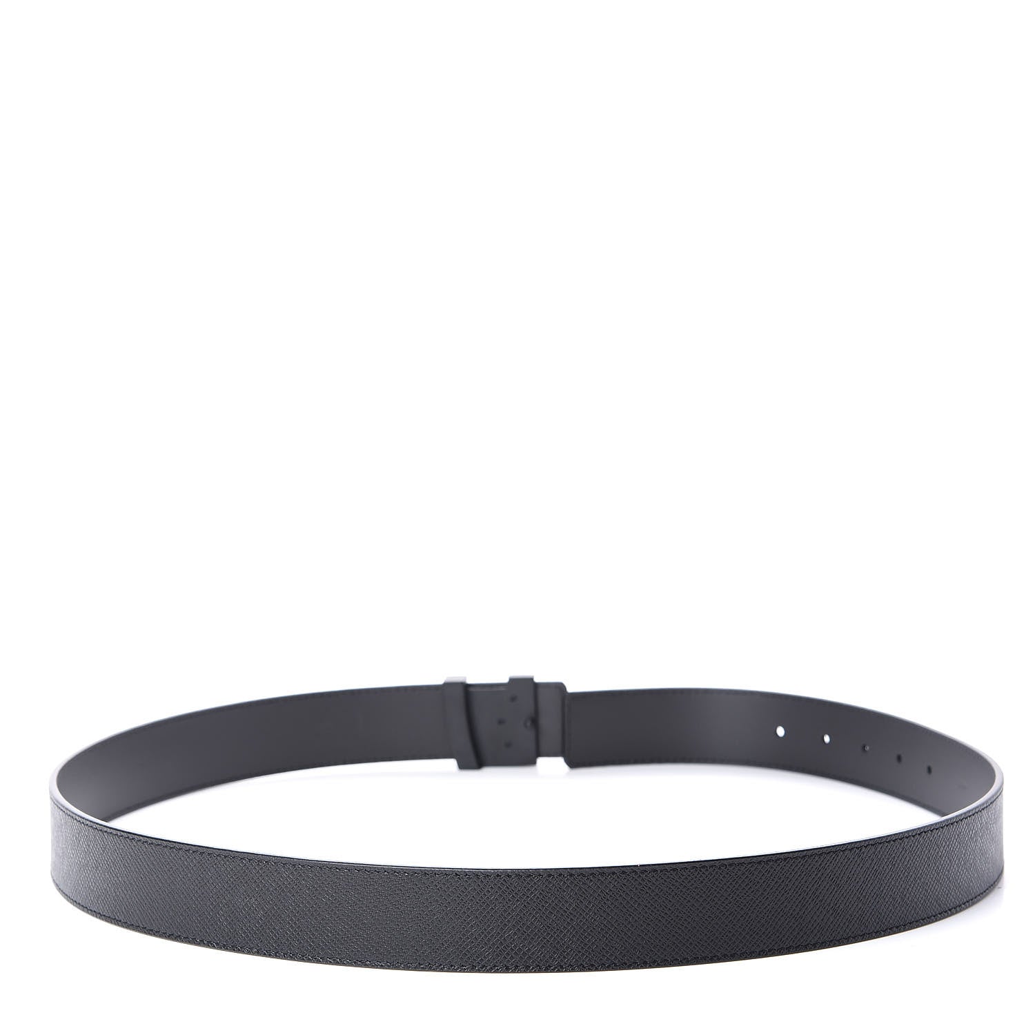 Louis Vuitton Taiga 35mm LV Initiales Belt 95 38 Black 3 of 6